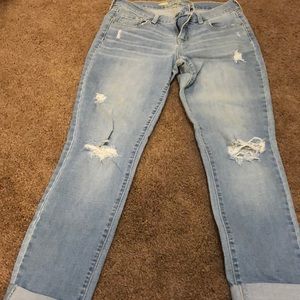 Boyfriend light wash jeans